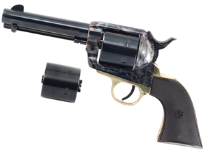 Pietta 1873 Convertible .357Mag/9mm 4.75" 6rd Revolver, Color Case Hardened