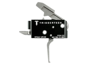 TriggerTech AR15 Competitive Stainless Two Stage Trigger, Flat