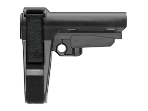 SB Tactical SBA3 Black Adjustable Pistol Stabilizing Brace