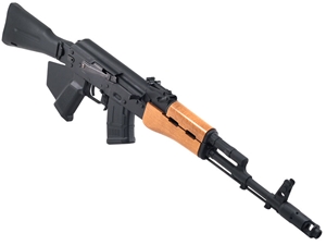 Kalashnikov USA KR-103 Side Folding Stock 7.62x39 16" Rifle, Amber Wood - CA Featureless
