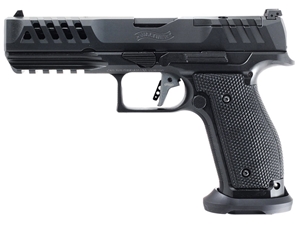 Walther PDP SF Match 9mm 5" 18rd Pistol, Black