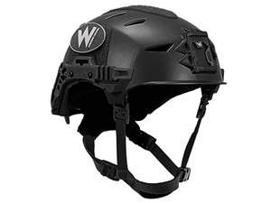 Team Wendy EXFIL LTP Rail 3.0 Bump Helmet, Black, Size 2 (L/XL)