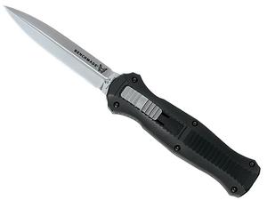 Benchmade Infidel 3.95" OTF Knife, Black Aluminum