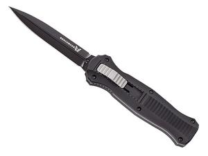 Benchmade Infidel 3.95" OTF Knife, Black/Black Aluminum