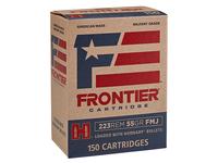 Hornady Frontier .223Rem 55gr FMJ BT 150rd