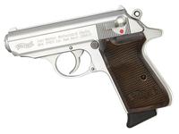 Walther PPK/S .380ACP 3.3" 7rd Pistol, Stainless w/ Walnut Grips - Limited Edition
