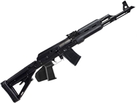 Zastava ZPAP M70 7.62x39 16" Rifle, Black Polymer - CA Featureless