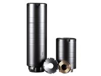 Dead Air Silencers Wolfman 9mm Modular Suppressor, Black w/ 1/2-28 Insert