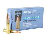 PPU RifleLine .300Blk 125gr HP BT 20rd