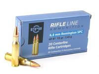 PPU Rifleline 6.8SPC 115gr BTHP 20rd