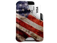 Mission First Tactical American Flag Vintage M1 Minimalist Wallet