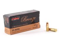 PMC Bronze .25ACP 50gr FMJ 50rd