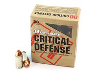 Hornady Critical Defense .40S&W 165gr FTX 20rd