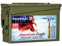 Federal American Eagle .223REM 55gr FMJ Boat Tail Ammo Can 420rd