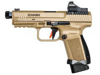 Century Arms/Canik TP9SF Elite Combat 9mm 18rd FDE TB w/ Vortex Viper