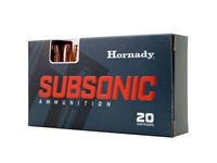 Hornady Subsonic 450 Bushmaster 395gr SUB-X FTX 20rd