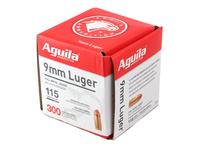 Aguila 9mm Luger 115gr FMJ 300rd