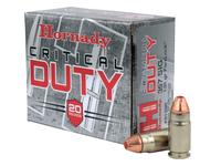 Hornady Critical Duty .357Sig 135gr FlexLock 20rd