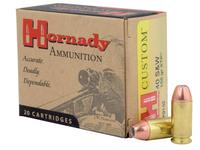 Hornady Custom .40S&W 155gr XTP HP 20rd