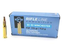 PPU Rifle Line 30-30 170gr FSP 20rd