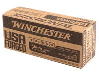 Winchester USA Forged 9mm 115gr FMJ Steel Cased 150rd