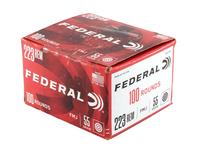 Federal American Eagle .223REM 55gr FMJ 100rd