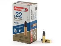 Aguila Rifle Match Competition .22LR 40gr SP 50rd