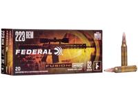 Federal Fusion MSR .223 62gr Bonded Spitzer Boat Tail 20rd