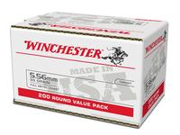 Winchester USA 5.56 NATO 55gr FMJ 200rd