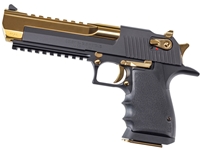 MRI Desert Eagle L6 Mark XIX .50AE 6" 7rd Pistol, Black/Gold