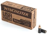 Winchester USA Forged Steel Case 9mm 115gr FMJ 50rd