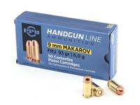 PPU HandgunLine 9x18 Makarov 93gr FMJ 50rd