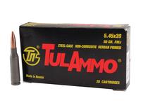 TulAmmo 5.45x39mm 60gr FMJ 20rd Steel Case