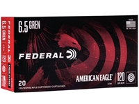 Federal AE 6.5 Grendel 120gr OTM 20rd
