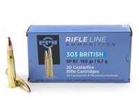 PPU 303 British 150gr SP 20rd