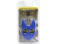 Key Cat Self Defense Keychain, Blue