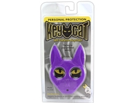 Key Cat Self Defense Keychain, Purple