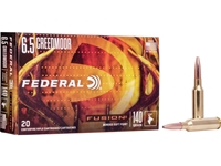 Federal Fusion 6.5 Creedmoor 140gr SP 20rd