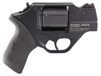 Chiappa Rhino 200DS .357Mag 2" 6rd Revolver, Black w/ Leather Holster