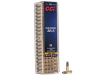 Federal CCI 22LR 40gr Lead Hollow Point Subsonic 100rd
