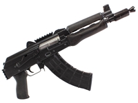 Zastava ZPAP92 7.62x39 10" Pistol, Black Wood w/ Receiver Rail
