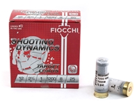 Fiocchi Shooting Dynamics Target Load 12 Gauge 2.75" 1 oz 8 Shot 25rd 1200FPS