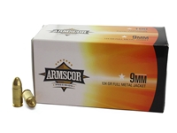 Armscor 9mm 124gr FMJ 100rd
