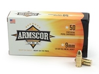 Armscor USA 9mm 124gr FMJ 50rd