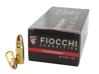 Fiocchi Heritage 7.62 Tokarev 85gr FMJ 50rd