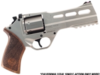 Chiappa Rhino Revolver 50SAR .357MAG 5" Nickel - CA Legal