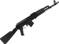Arsenal SAM7R-62 Milled 7.62x39 16" Rifle, Black