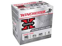 Winchester SuperX 16GA 2 3/4" 1oz #6 Shot 25rd