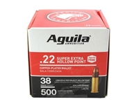 Aguila Super Extra .22LR 38gr HP 500rd