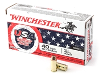 Winchester 40S&W 180gr FMJ USA 50rd